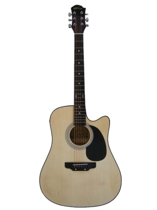 Maxwell Cutaway Dreadnought Guitar with 4 Band EQ