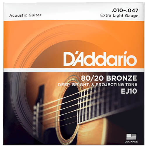 D'Addario Bronze EJ10