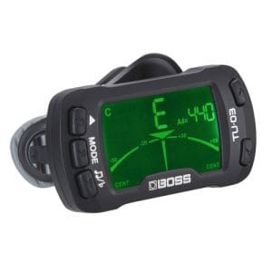 Boss TU-03 Clip-On Tuner & Metronome