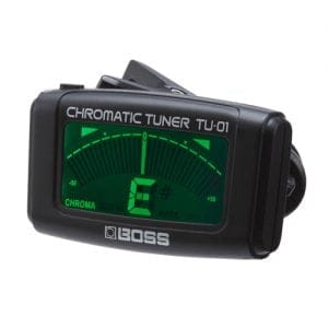 Boss TU-01 Clip-on Chromatic Tuner