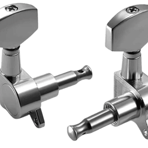 Steel String Guitars 1L or 1R Single Closed, Diecast,Large Knob(Chrome)